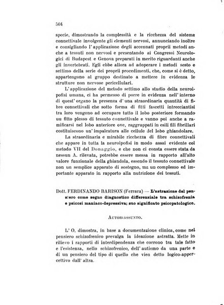 Rivista sperimentale di freniatria e medicina legale delle alienazioni mentali organo della Società freniatrica italiana